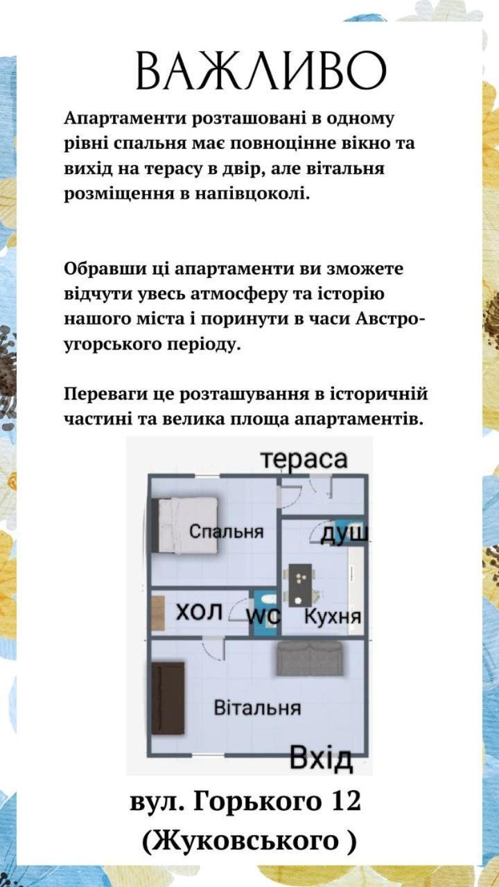 チェルニウツィー2Х Кім-Й Loft На Площі Філармонії By Willoxアパートメント エクステリア 写真